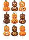 Smiling Pumpkins Chocolate Mould